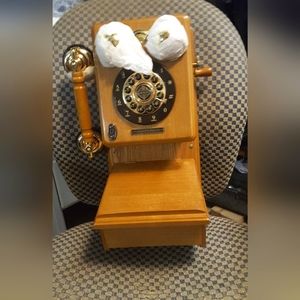 Old fashion rotary wall clock